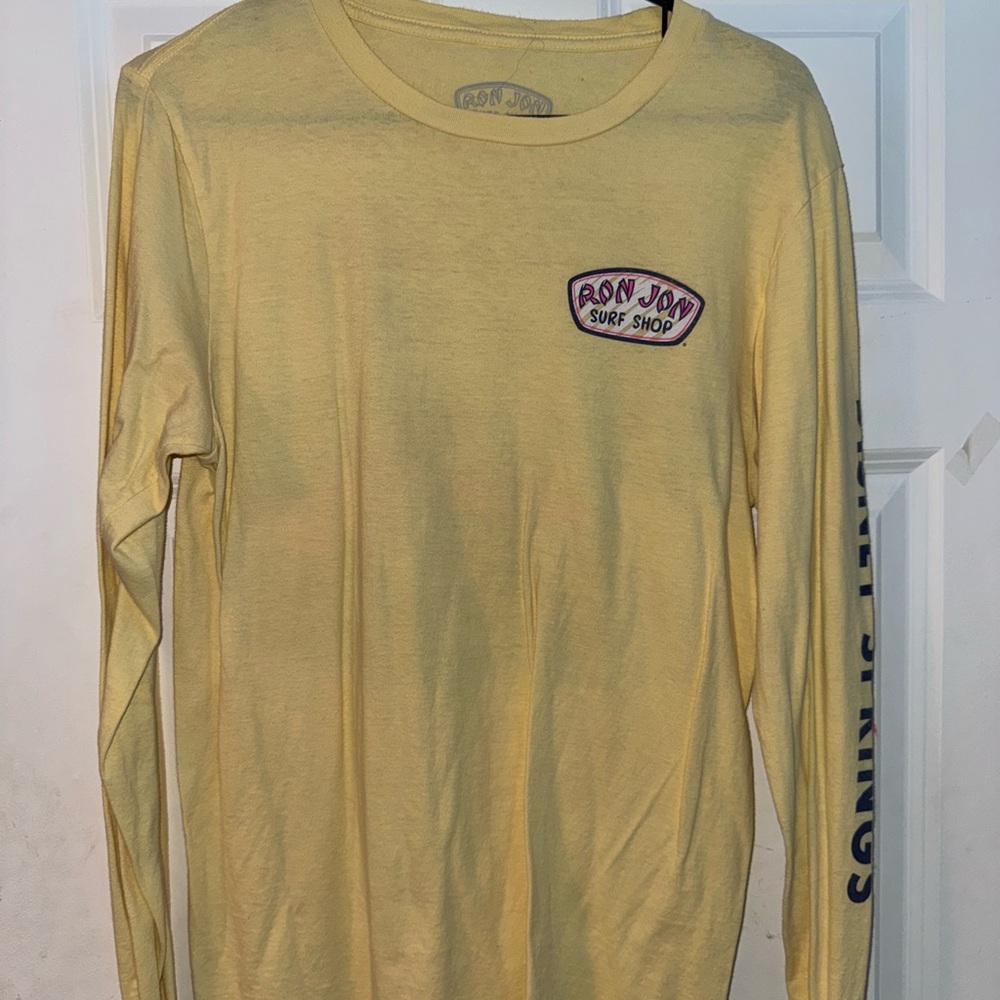 Ron Jon Yellow Long Sleeve Tee